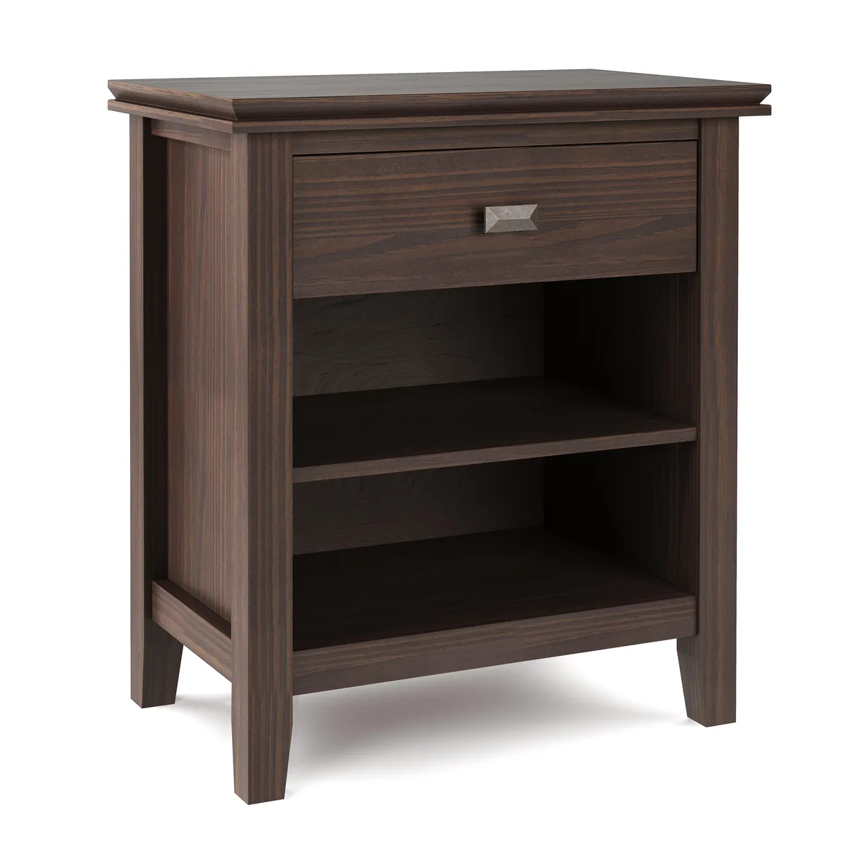 tuphen tuphen Artisan Bedside Table Warm Walnut Brown 15x24x27 — product photo