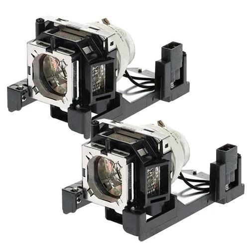 Two new DLP projector replacement lamps in sealed packaging