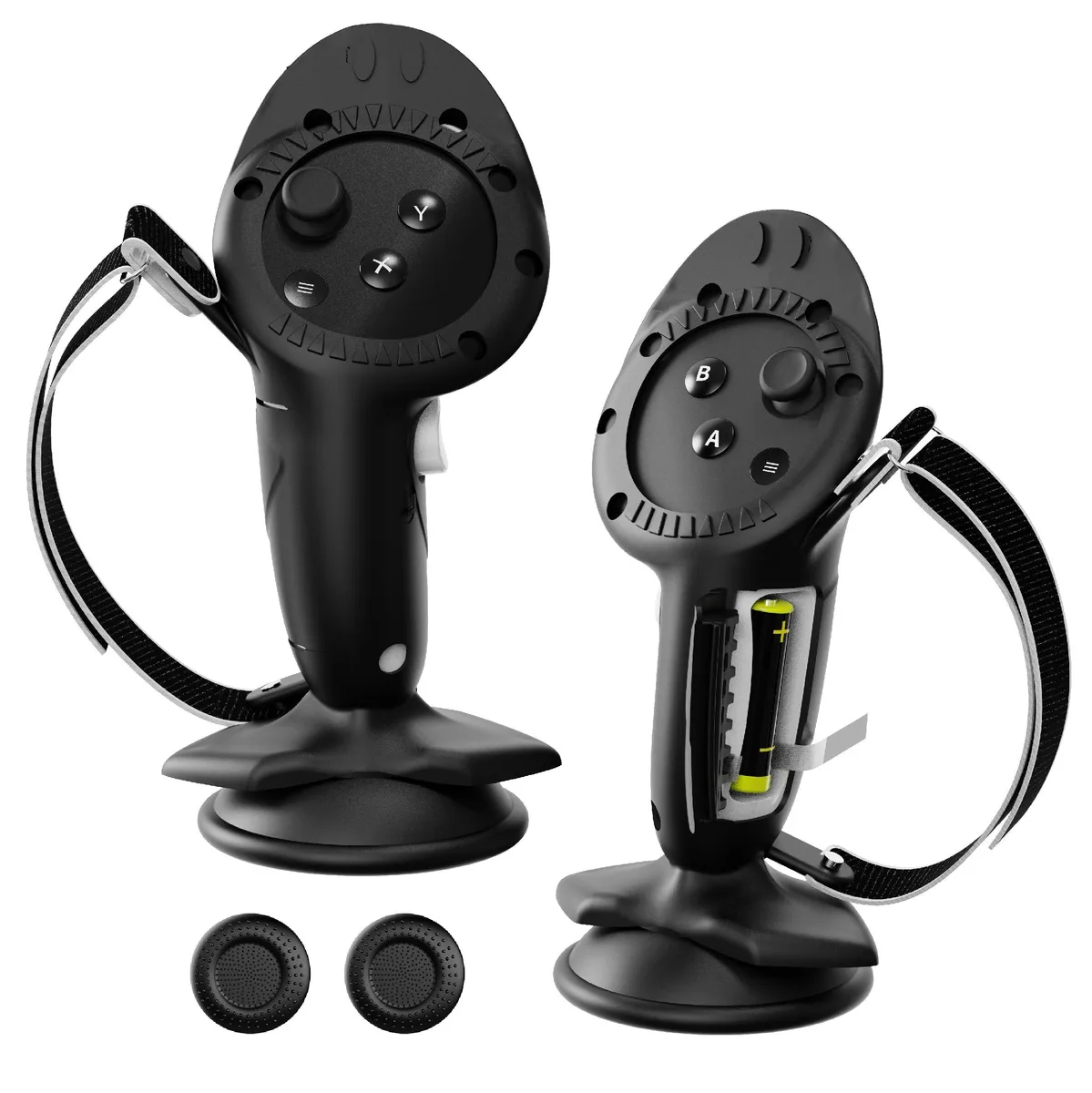  BoboVR Controller Grips Cover Quest 3/3S Orange Suction Cup vr accessory — product photo