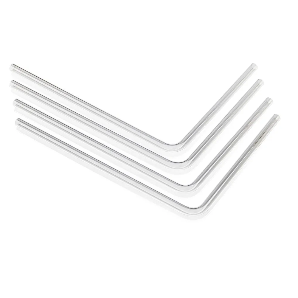 Bitspower Bitspower BP-CLT12-90R 12mm OD 90° acrylic tubing 220x305mm 4 pcs — product photo