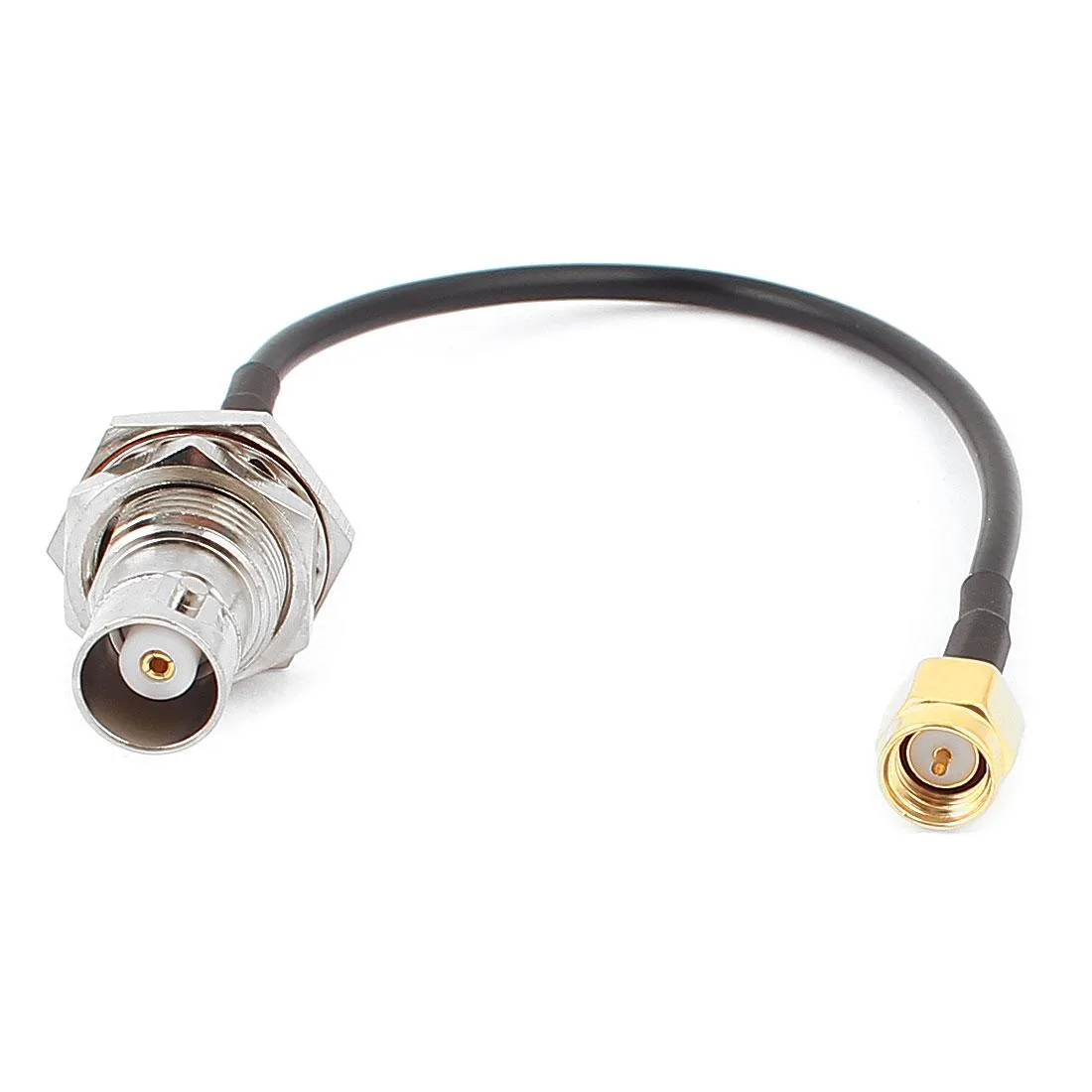 Unique-Bargains Unique-Bargains SMA-J Female to BNC-KY Male RG174 Cable 15cm — product photo
