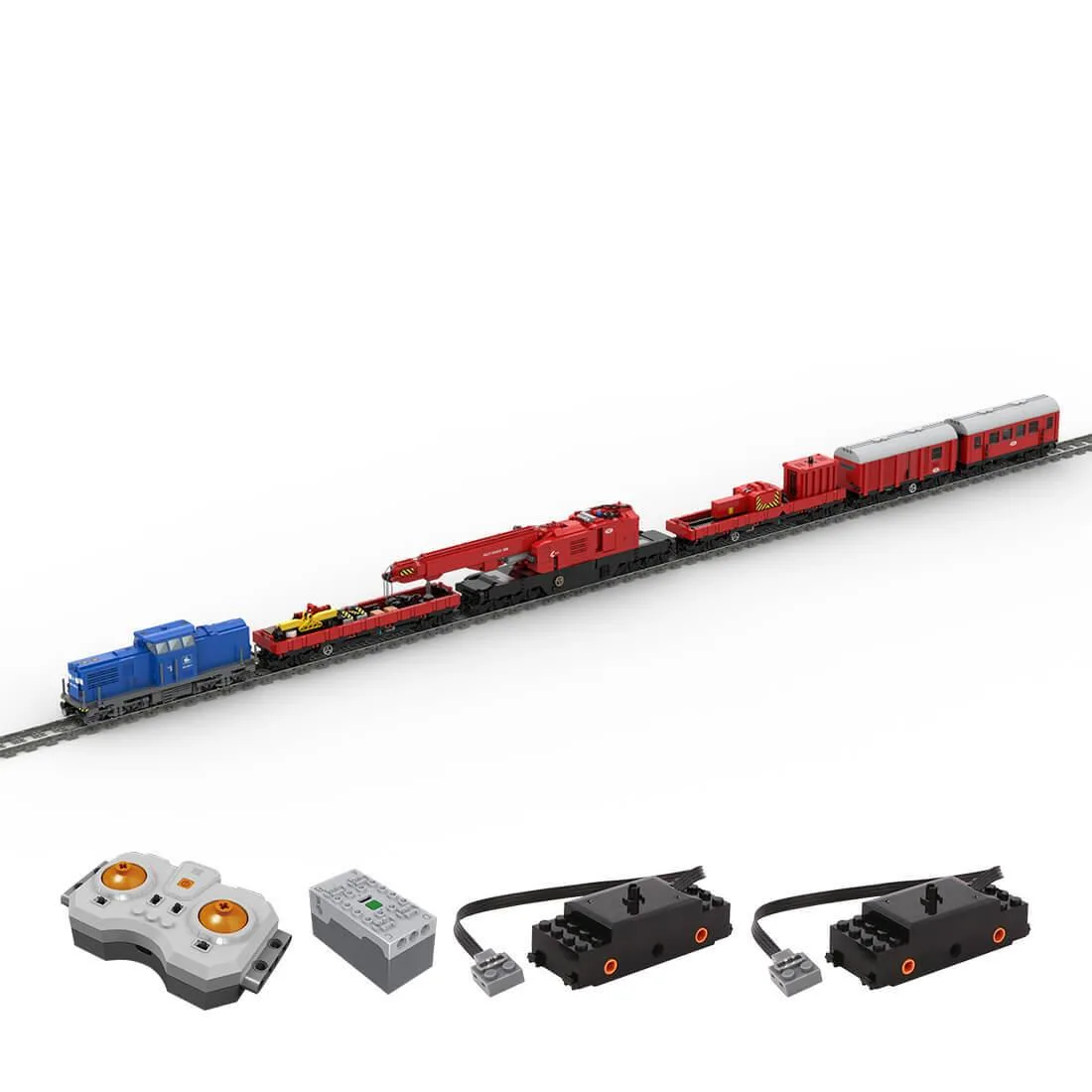 ZITIANYOUBUILD ZITIANYOUBUILD MOC-156982 Emergency Crane Train 4113PCS Dynamic Version — product photo