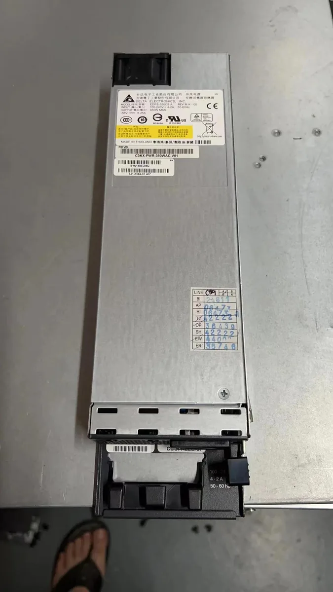 Supersuperuncle Supersuperuncle 350W server power supply for Cisco 3750X 3560X C3KX-PWR-350WAC EDPS-350CB A — product photo