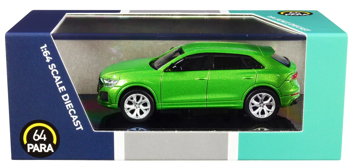 Paragon Paragon Audi RS Q8 Java Green Metallic 1/64 Diecast Vehicle 3.25 inches — product photo