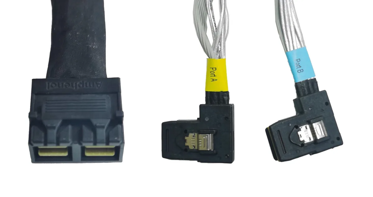 Vszerda Vszerda Mini SAS Cable SFF-8643x2 to SFF-8087x2 74/65CM — product photo