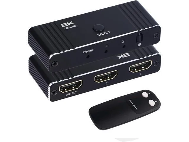 Manw Manw Bi-Directional HDMI 2.1 Splitter 8K@60Hz 4K@120Hz 1080P@240Hz 48Gbps — product photo