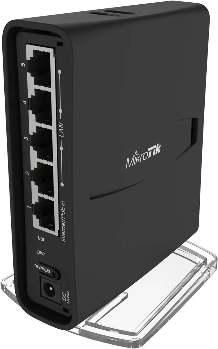 PISKEKAT PISKEKAT MikroTik hAP ac2 RBD52G-5HacD2HnD-TC Dual-Concurrent 2.4/5GHz Access Point 5 Gigabit Ethernet ports — product photo