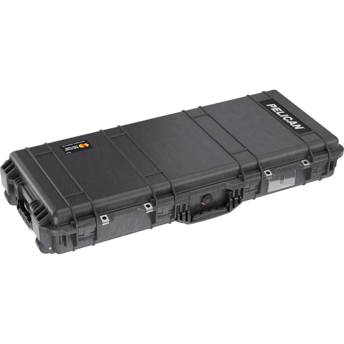 Pelican Products, Inc. Pelican 1700NF Travel Vault II Wheeled Watertight Weapons Case Black — product photo