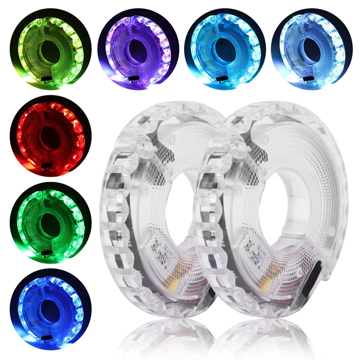  Hollywood Racks 16468046315269 2 Pack LED Bike Wheel Lights cycling accessory — product photo