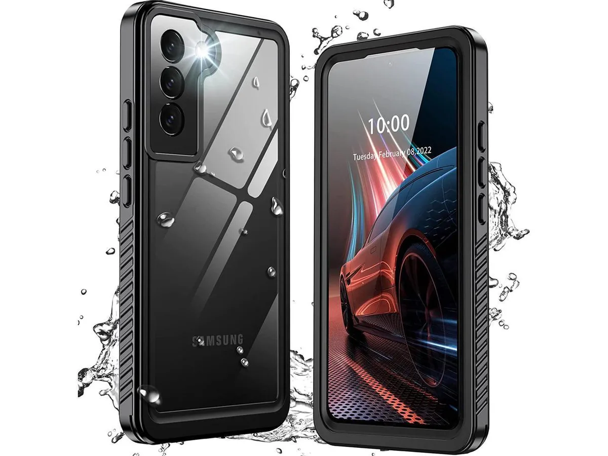 BONAEVER BONAEVER Case for Samsung Galaxy S22+ Plus 6.6 inch IP68 Waterproof Built-in Screen Protector — product photo