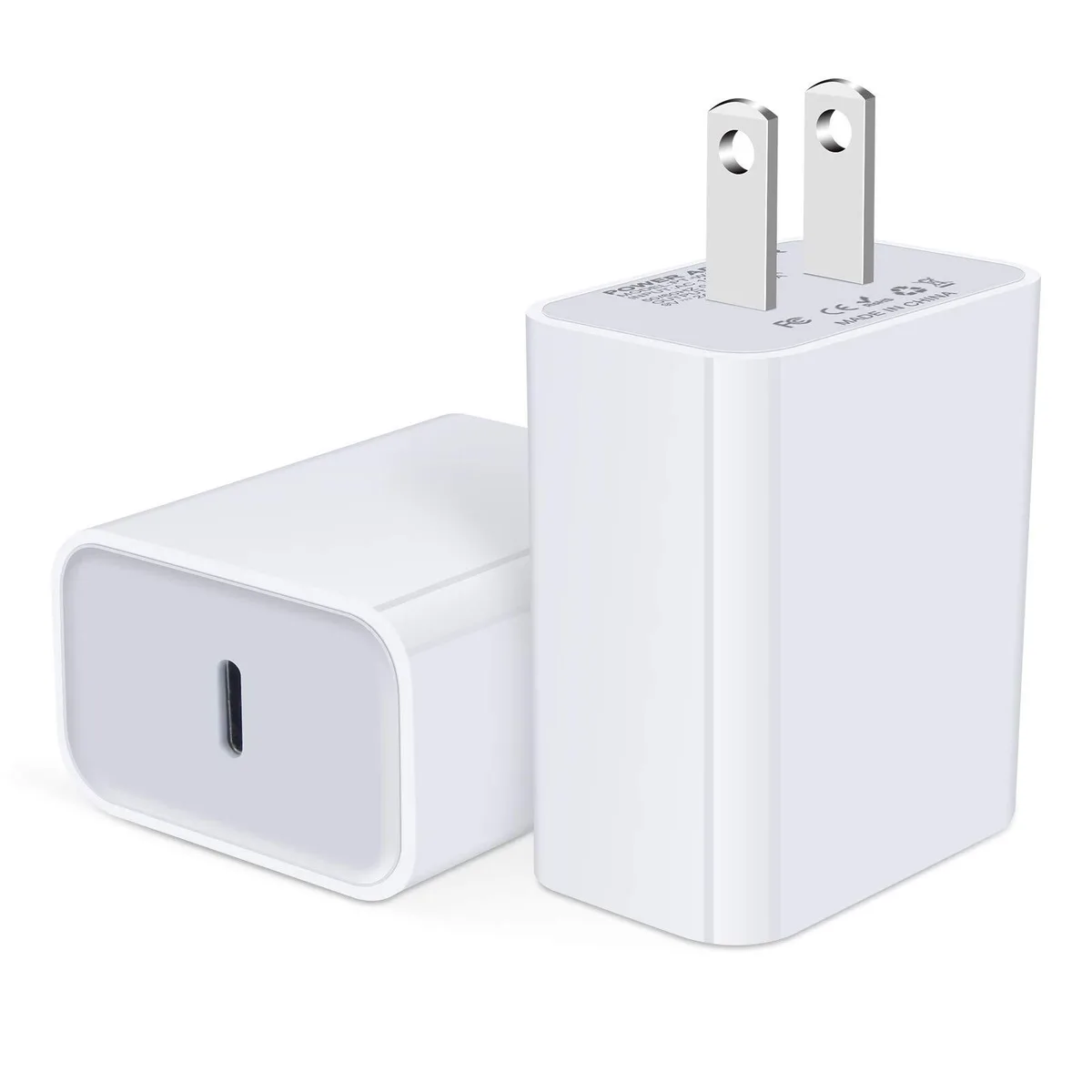 No Sew No Sew 20W USB-C Fast Charger White — product photo