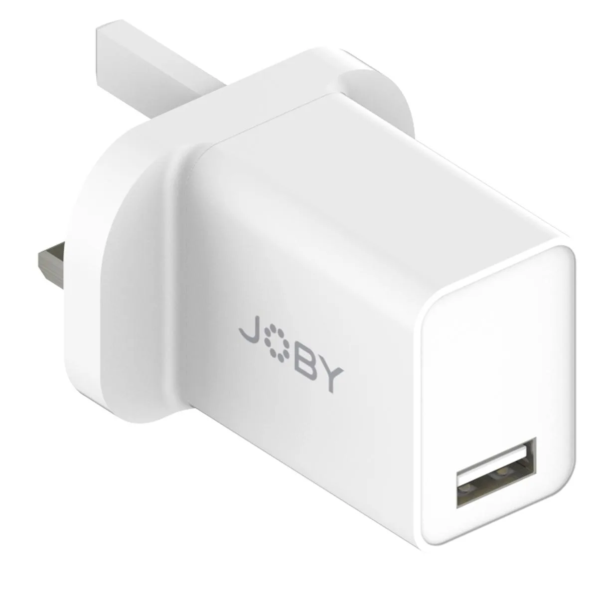 Joby Joby Universal Compact 12W 2.4A USB Type-A Wall Charger UK Plug JB01804 accessory — product photo