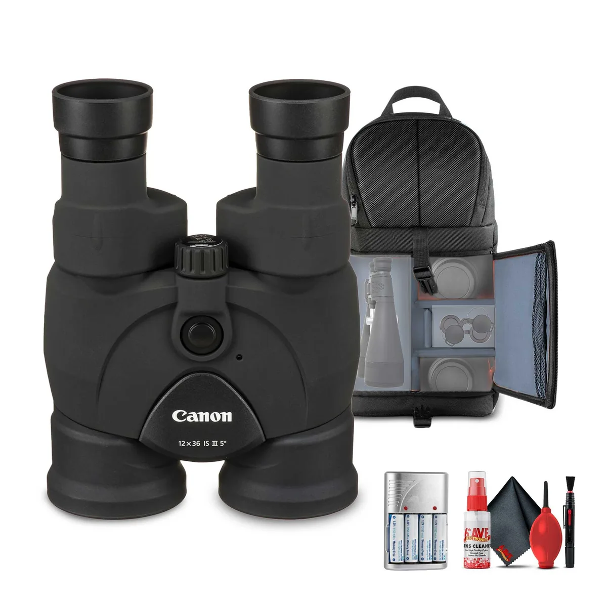 Canon Canon 12x36 IS III Binoculars with Sling Backpack — product photo