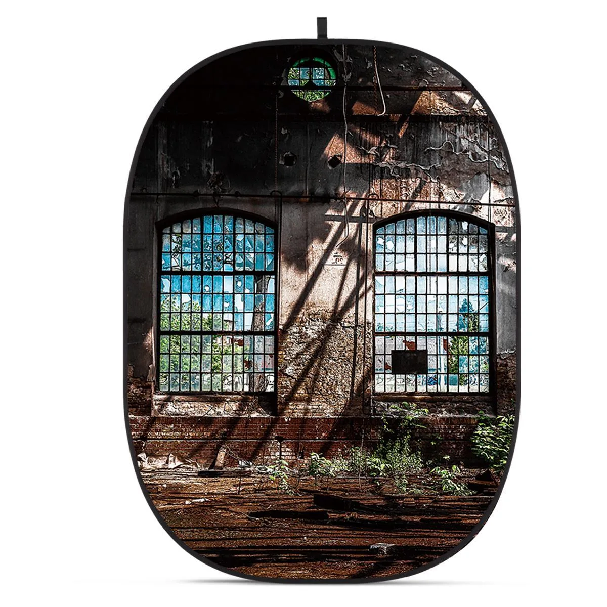Glow Edge Glow Edge CBA-CA0003 5x6.5' Fabric Collapsible Backdrop Abandoned Sites — product photo