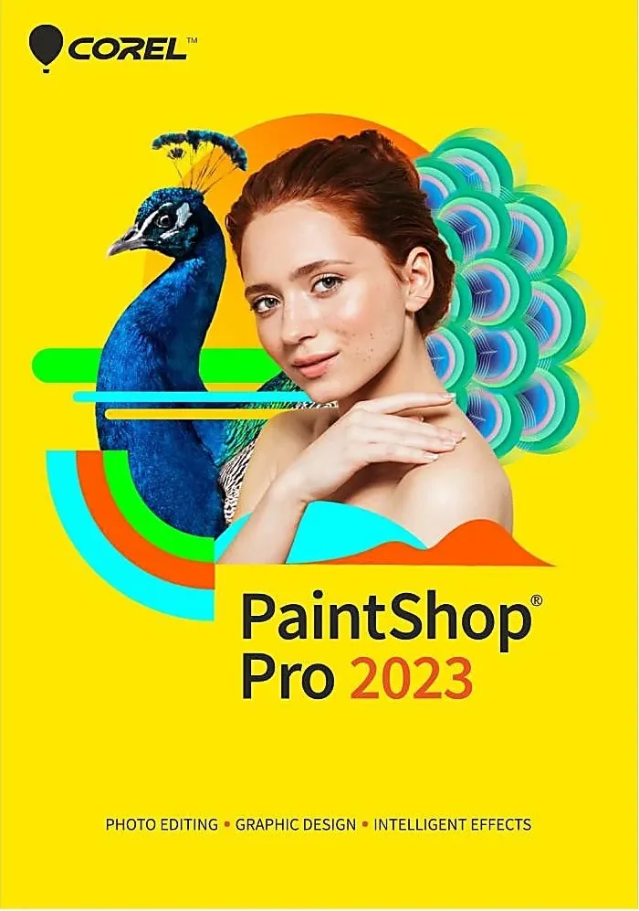 Corel Corel ESDPSP2023ML PaintShop Pro 2023 design software — product photo