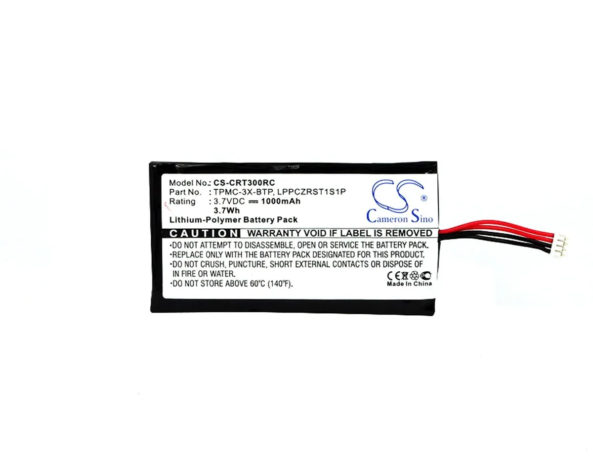  Cameron Sino Battery for Crestron TPMC-3X Touchpanel 1000mAh 3.7V — product photo