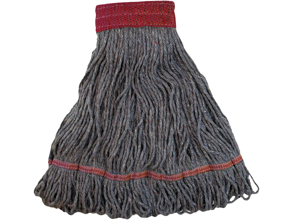 Boardwalk Boardwalk BWK1800LBDZ Blue Large Looped-End Mop Head 12/Carton — productfoto