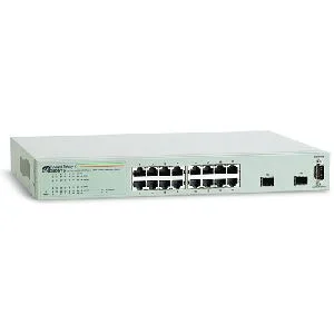 Allied Telesis Allied Telesis AT-GS950/16-10 16-port Gigabit managed network switch — product photo
