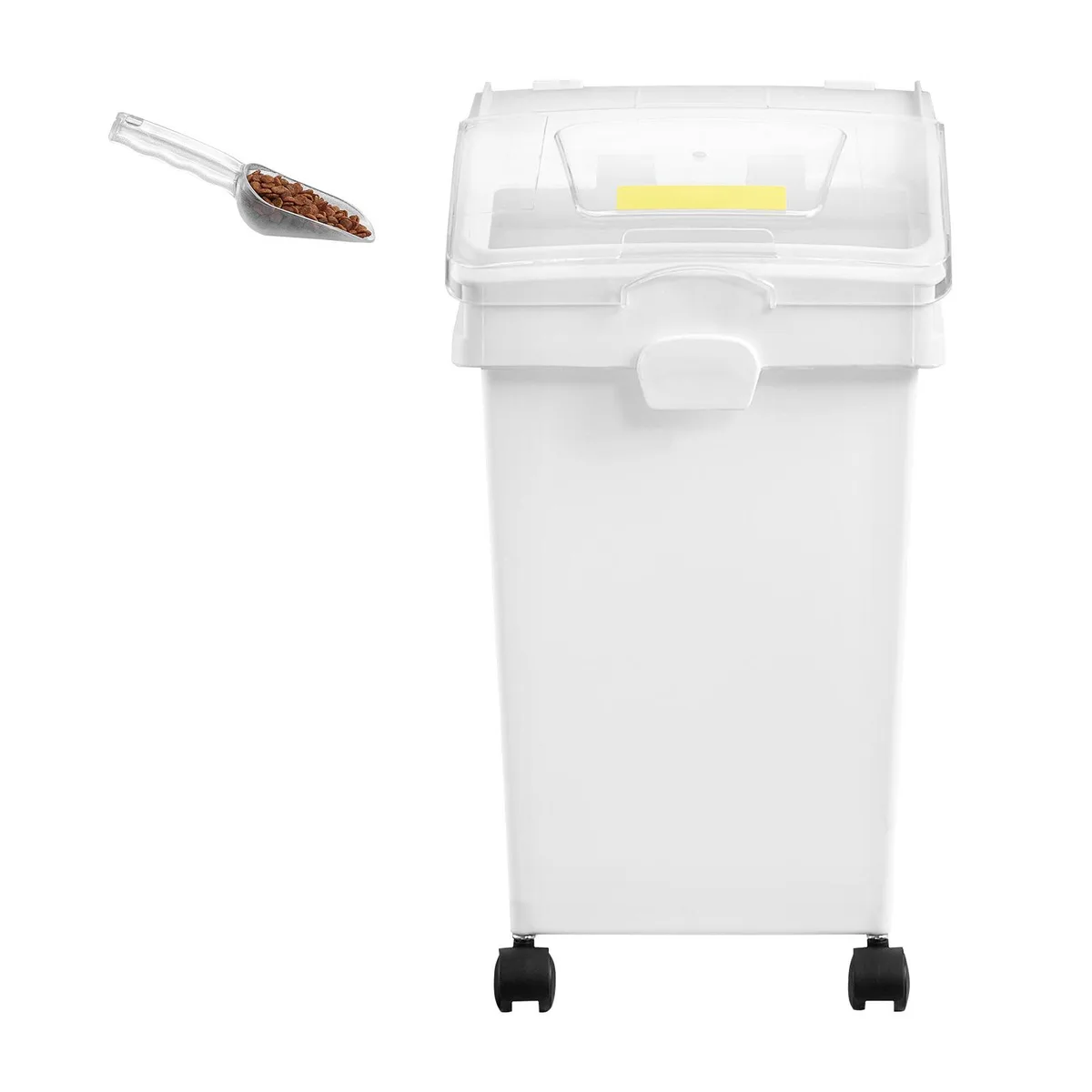 VEVOR VEVOR F-8890 25 L food storage bin 3-pack with wheels and scoops — product photo