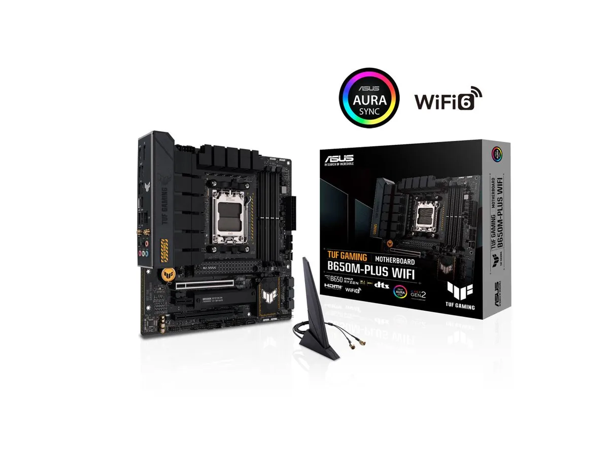 ASUS ASUS TUF GAMING B650M-PLUS WIFI AMD motherboard — product photo