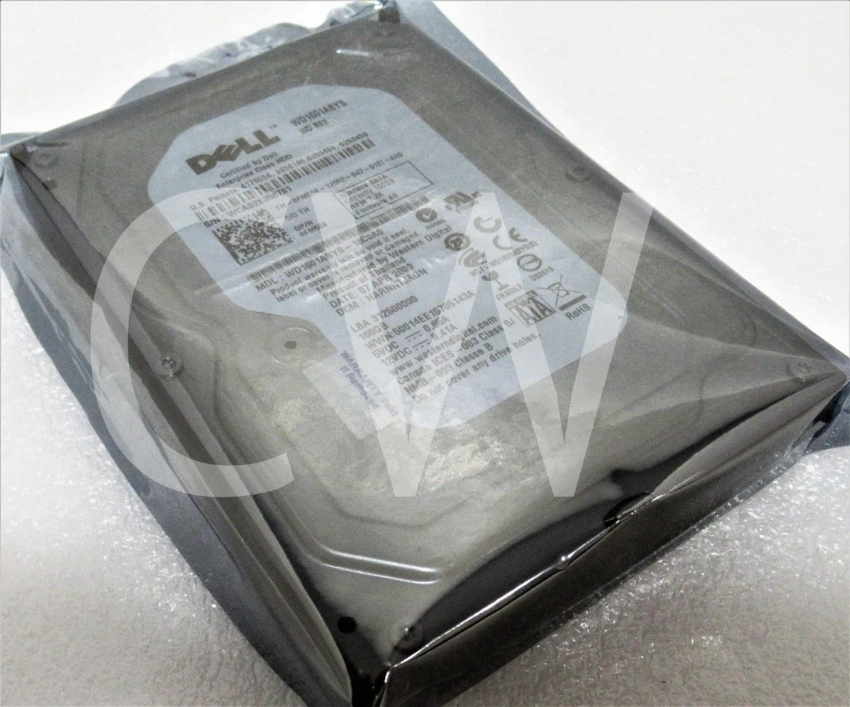 DELL DELL WD1601ABYS 160GB 7200RPM 16MB 3.5" SATA internal hard drive — product photo