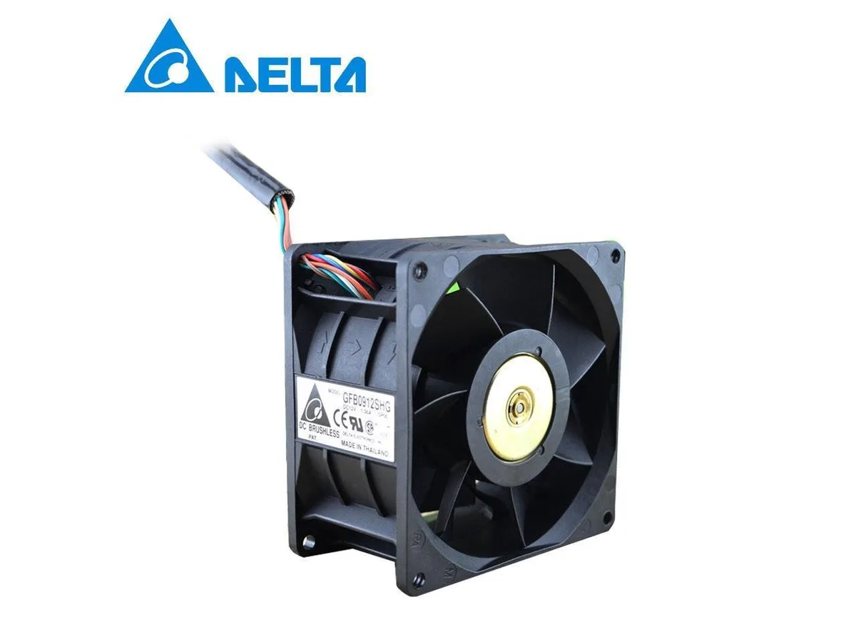 Fans Fans 9050 9CM 12V 1.56A GFB0912SHG double leaf 90*90*50mm case fan — product photo
