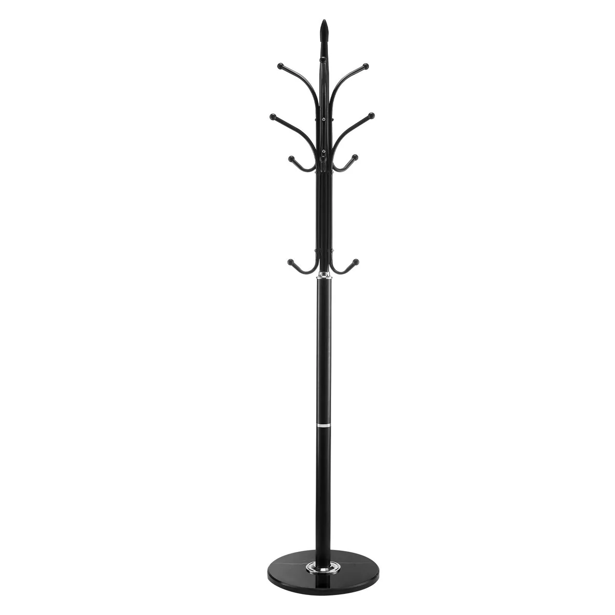 VEVOR VEVOR GH-6206s Freestanding Coat Rack, Marble Base, 6 Hooks, 40 lbs Capacity — product photo