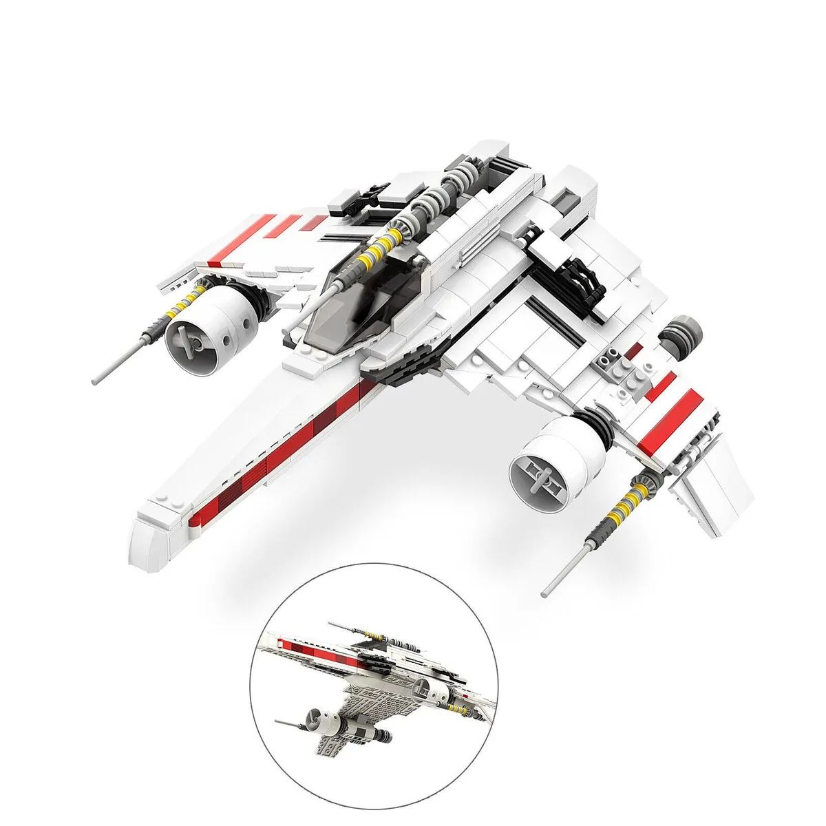 ZITIANYOUBUILD ZITIANYOUBUILD Fighter Model Building Set 541 Pieces MOC — product photo