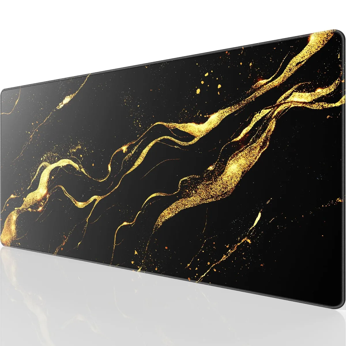 KEHIPI KEHIPI Extended Mouse Pad 31.5x15.7in Black Gold — product photo
