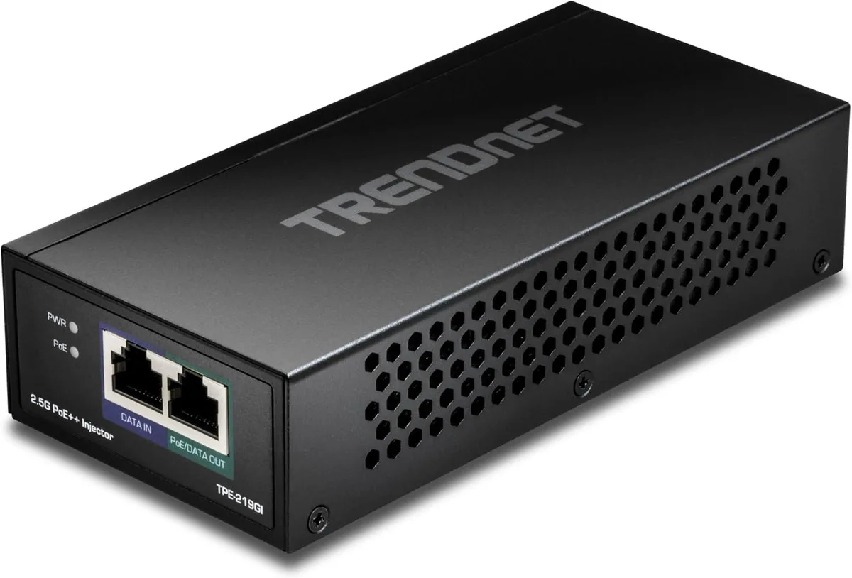 TRENDnet TRENDnet TPE-219GI 2.5G PoE++ Injector 90W — product photo