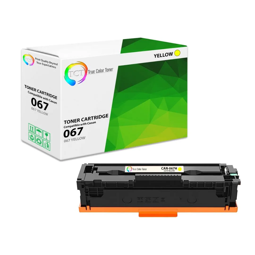 True Color Toner True Color Toner 067H Yellow High Yield Toner Cartridge 2350 pages — product photo