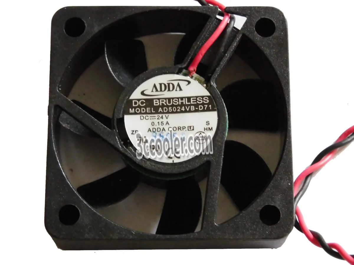 OEM Industries OEM Industries AD5024VB-D71 50x15mm 24V 0.15A CPU cooler — product photo