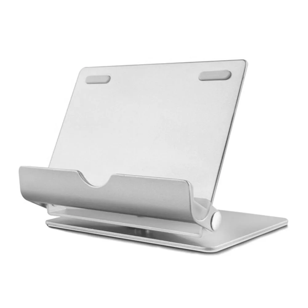 YINGHUA YINGHUA Adjustable Bracket Phone Mount Aluminium Alloy Silver 10x7x3.5cm — product photo
