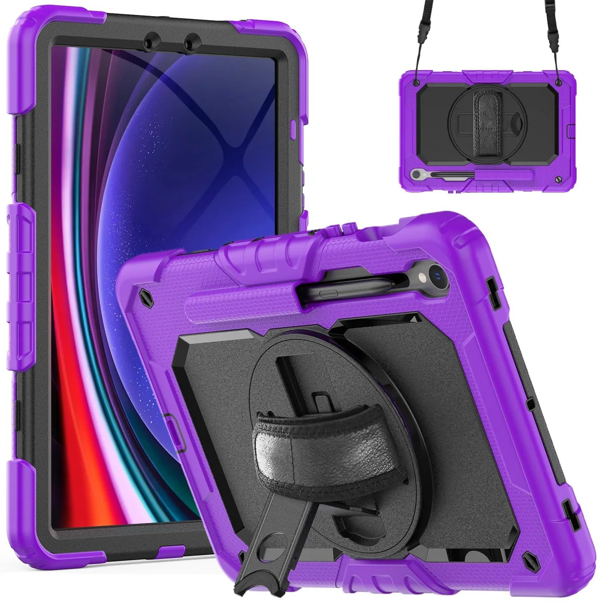 Timoom Timoom Heavy Duty Case Purple 360° Stand Strap 10.9 11 — product photo