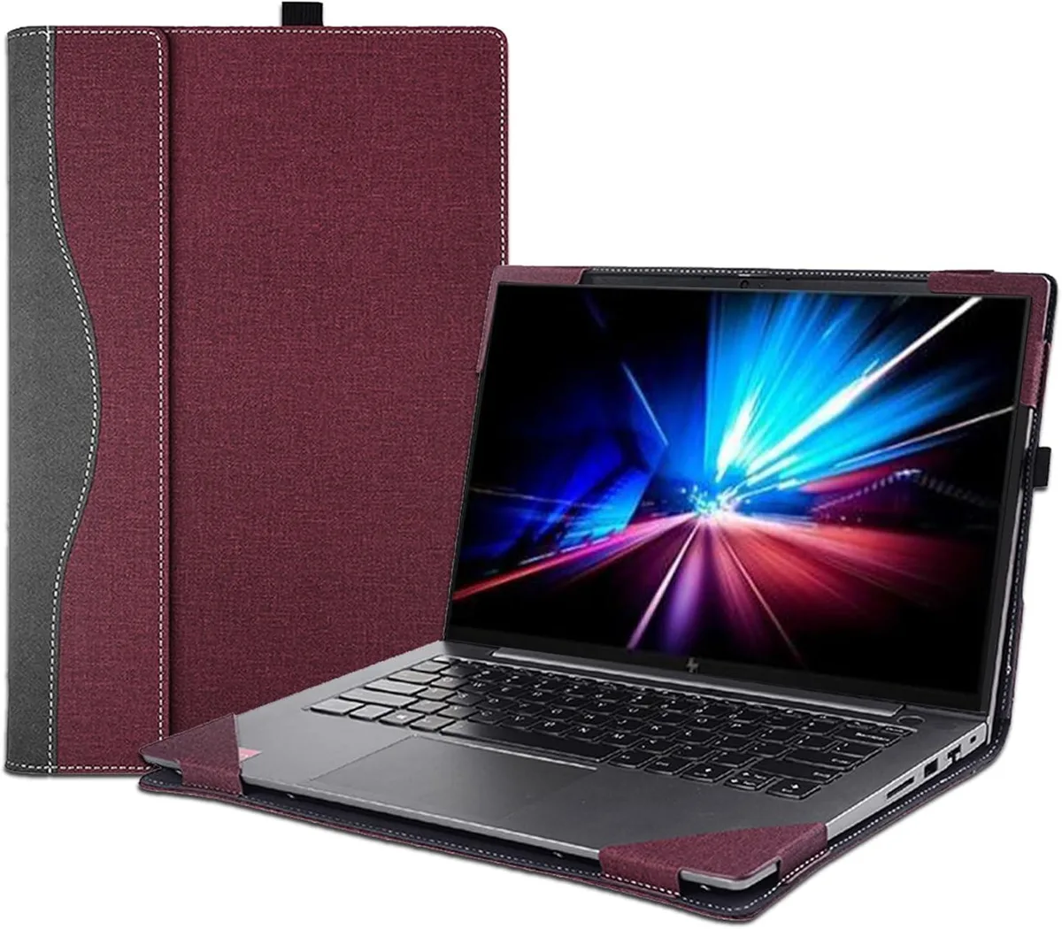 BONAEVER BONAEVER 13.3 inch Hard Case Coffee for HP EliteBook 830 835 G9 G10 G11 Elite X360 830 13 inch G9 G10 G11 — product photo