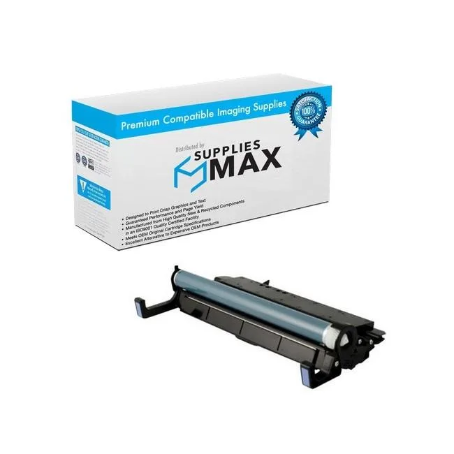 Black rectangular drum unit in sealed packaging
