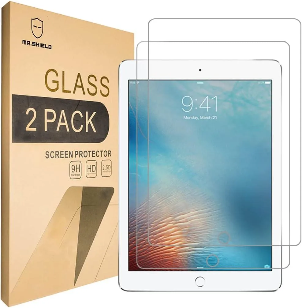 Leelbox Leelbox Screen Protector 2-pack 12.9 Inch 2015-2017 Tempered Glass .3mm 2.5D 9H accessory — product photo