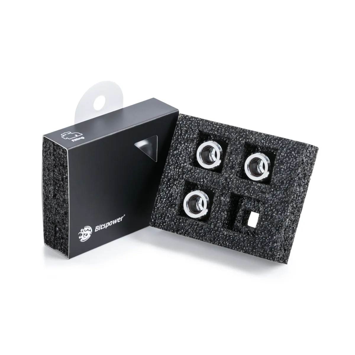 Bitspower Bitspower BP-EMLA12-4P G1/4" Multi-Link Fitting 12mm OD 4-pack — product photo