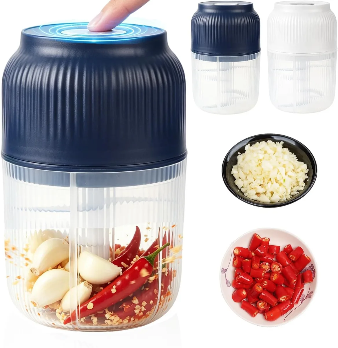  saqioa cuantong6041 400ml Blue food processor — product photo
