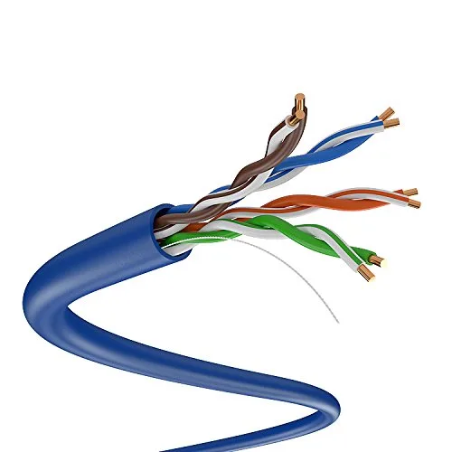 DRIPSTONE DRIPSTONE 600001N Cat5e 1000ft UTP 24AWG Blue — product photo