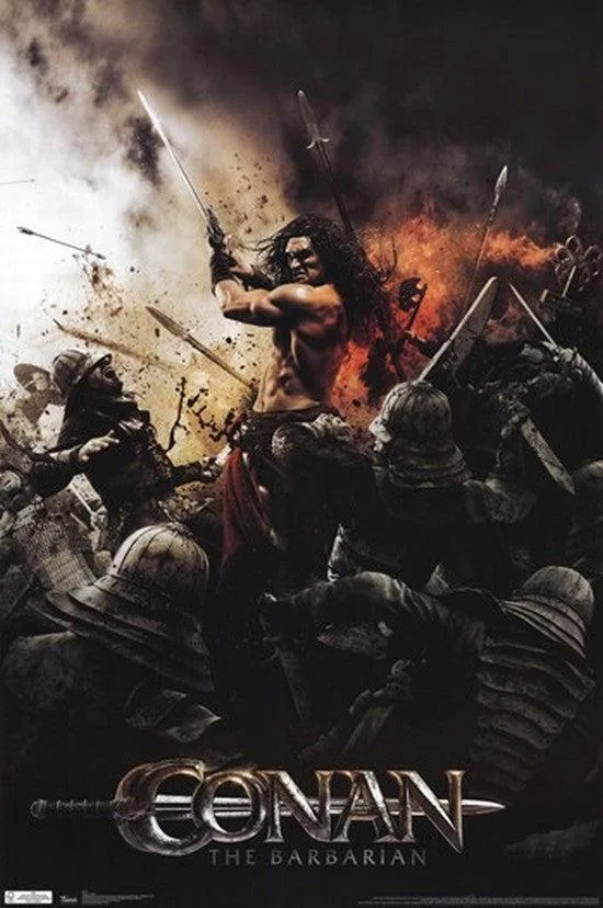 Posterazzi Posterazzi TIARP1412 Conan the Barbarian Sword Poster Covering 24 x 36 — product photo