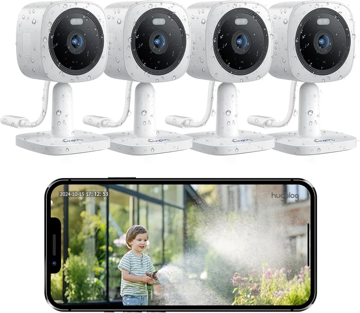 TAURKENAM TAURKENAM 3K 5MP Wireless Surveillance IP65 Starlight Color Night Vision — product photo