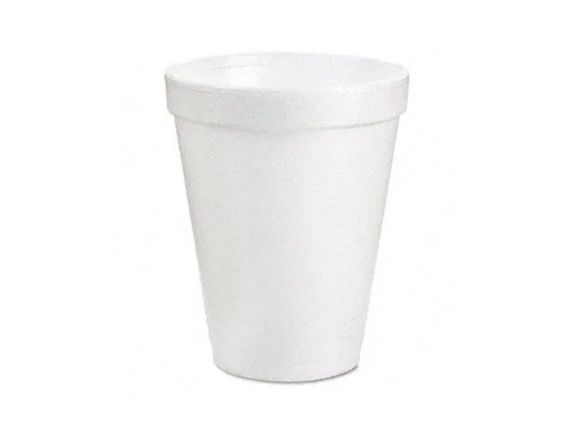 Dart Container Corporation Dart Container Corporation 6J6 White Foam Cups 6 oz 40 Bags of 25 Cleaning — product photo