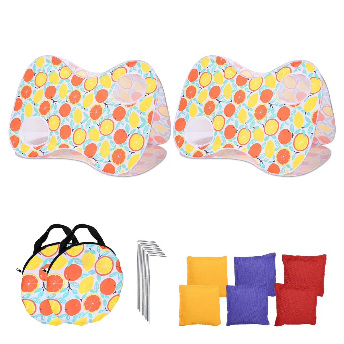 Yescom USA, Inc. Yescom USA, Inc. 07TSG001-POP-OR13X2 2-Pack Foldable Bean Bag Toss Game 2.2Lbs — product photo