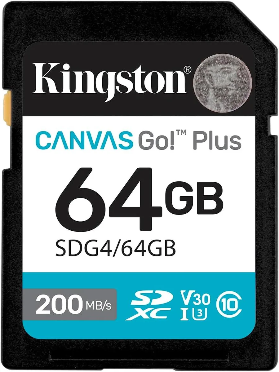 Kingston Technology Corp. Kingston Technology Corp. Canvas Go Plus SDXC 64GB — product photo