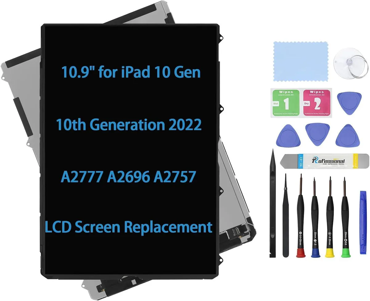 NUOLAISUN NUOLAISUN LCD Screen Replacement 10.9" 2022 iPad 10th Gen A2777 A2696 A2757 Panel Only — product photo
