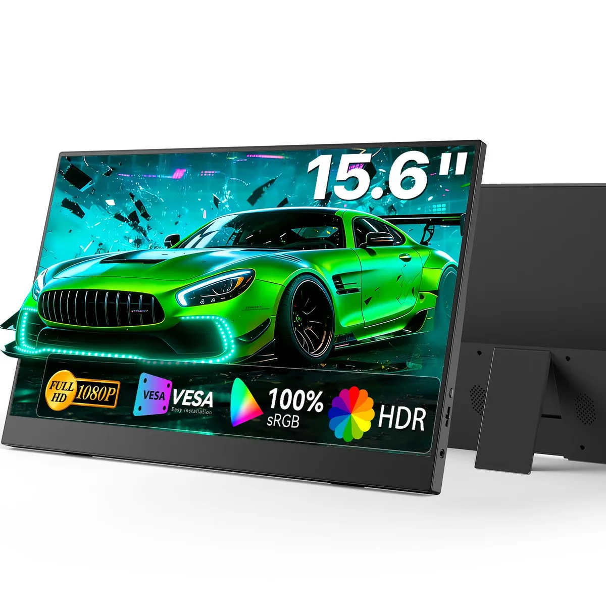 Uperfect Uperfect 15.6" FHD 1080p IPS Portable Monitor with Stand — product photo