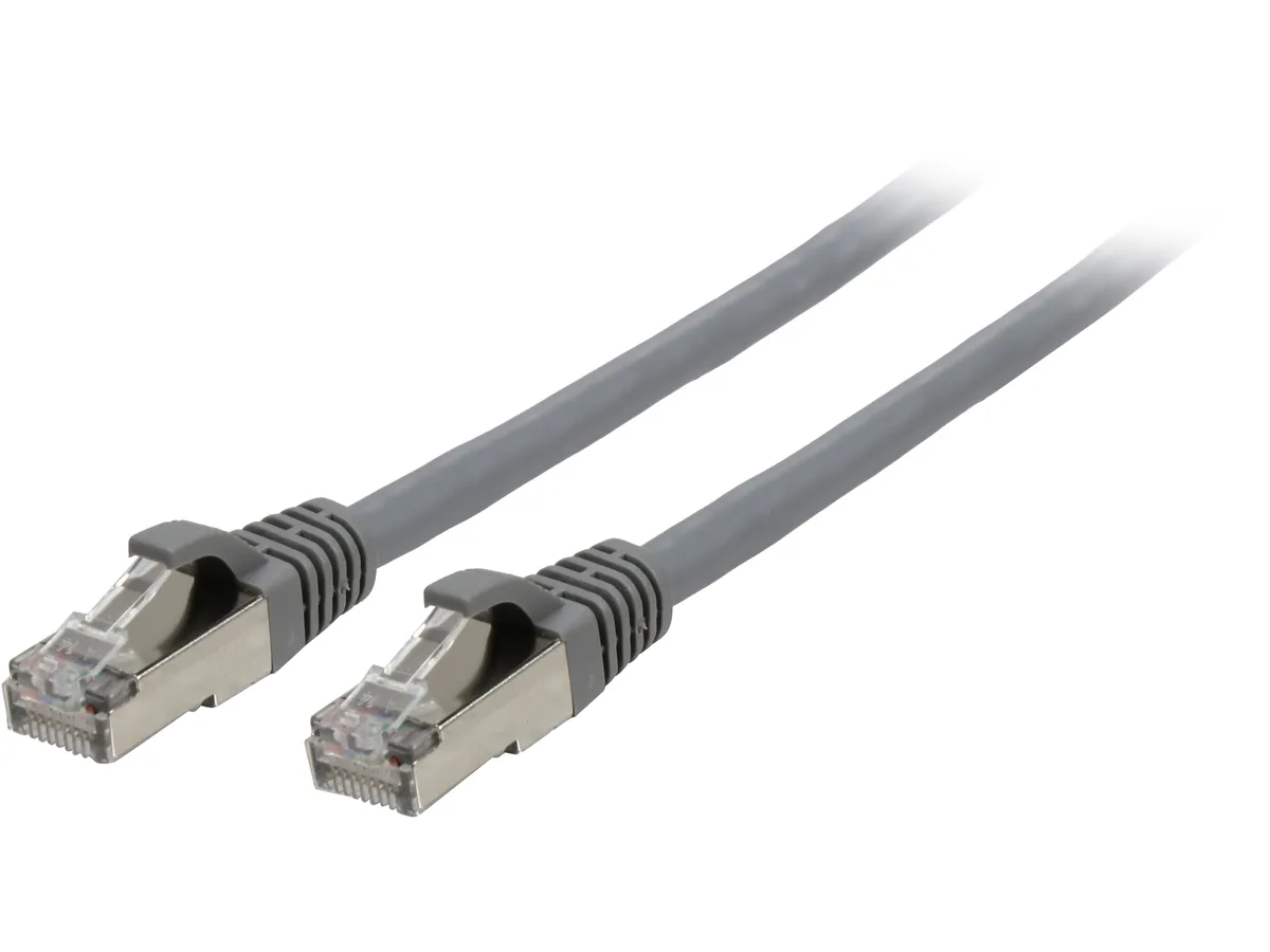 Cables To Go Cables To Go 00783 Cat6 Shielded Network Ethernet Cable 10 ft Gray — product photo