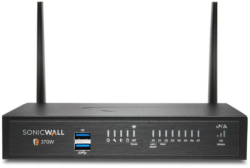 SonicWall SonicWall 02-SSC-6816 TZ370W firewall appliance — product photo
