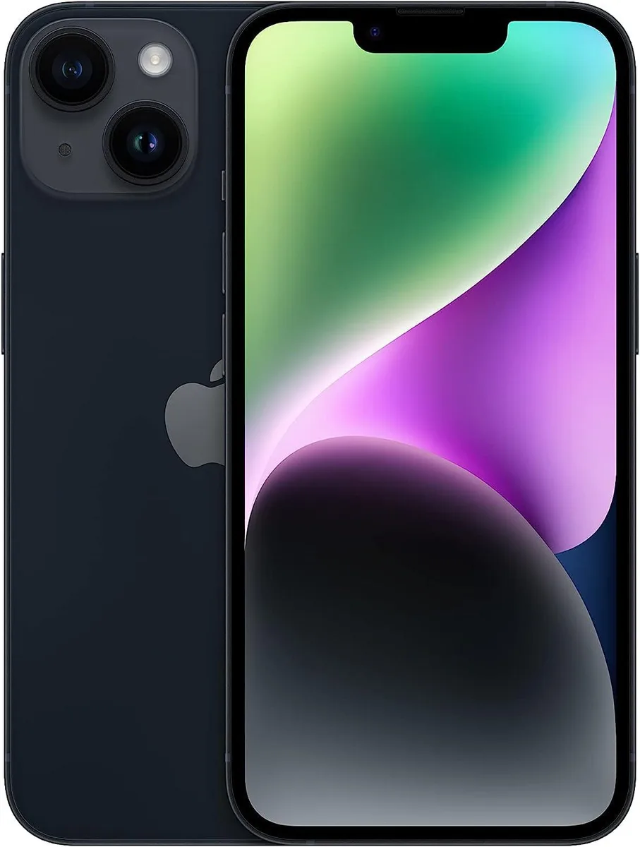Apple Apple iPhone 14 128GB Midnight 6.1" Cell Phones - Unlocked — product photo